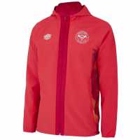 Umbro Bfc Shower Jkt Sn99 Червено Мъжки грейки