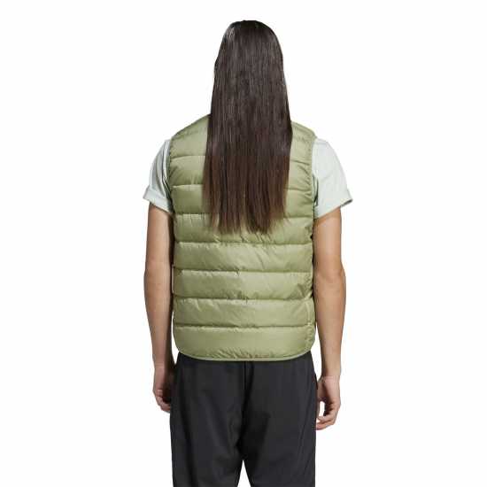 Adidas Essentials 3-Stripes Light Down Vest Зелен палатка 