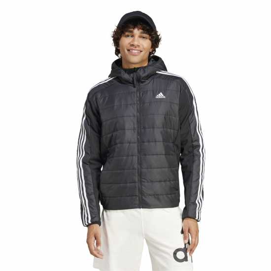 Adidas Хибридно Яке Essentials 3-Stripes Insulated Hooded Hybrid Jacket  Мъжки грейки