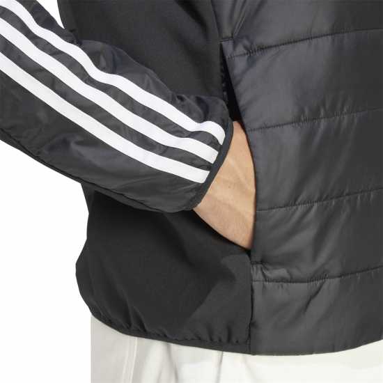 Adidas Хибридно Яке Essentials 3-Stripes Insulated Hooded Hybrid Jacket  Мъжки грейки