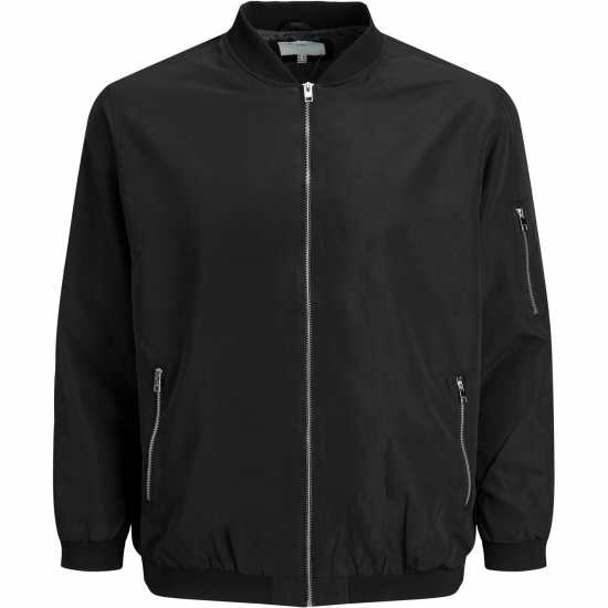 Jack And Jones Мъжко Яке Бомбър Rush Bomber Jacket Mens Plus Size  Мъжки грейки