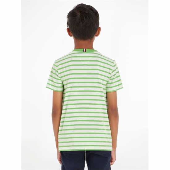 Tommy Hilfiger Breton Pocket Stripe Tee S/s  Kids