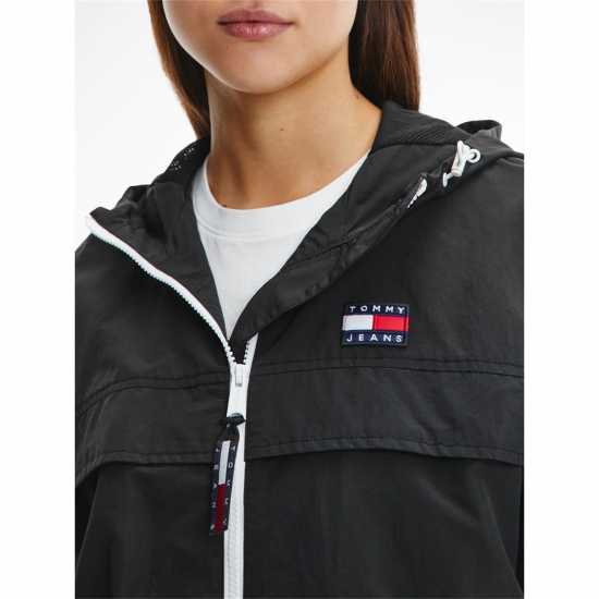 Tommy Jeans Chicago Windbreaker Jacket Черно Womens