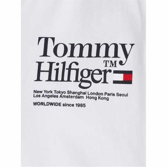 Tommy Hilfiger Timeless T-Shirt Junior Boys Бяло Kids