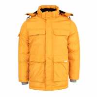 Lee Cooper Палто Парка Cooper Men Padded Parka Jacket Светло жълто Мъжки грейки