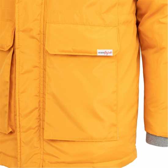 Lee Cooper Палто Парка Cooper Men Padded Parka Jacket Светло жълто Мъжки грейки