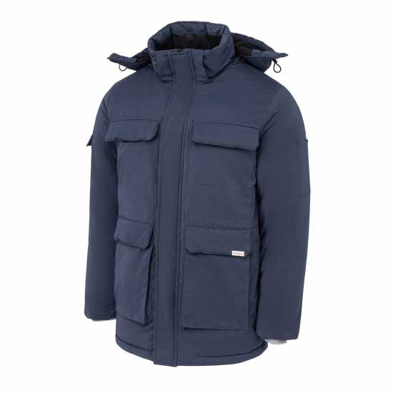 Lee Cooper Палто Парка Cooper Men Padded Parka Jacket Морска синьо Мъжки грейки