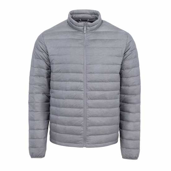 Firetrap Пухено Яке Men Packable Light Weight Down Jacket Сиво Мъжки якета и палта