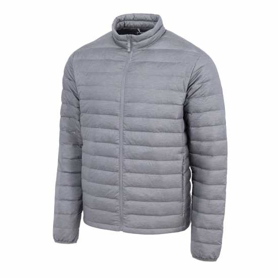 Firetrap Пухено Яке Men Packable Light Weight Down Jacket Сиво Мъжки якета и палта