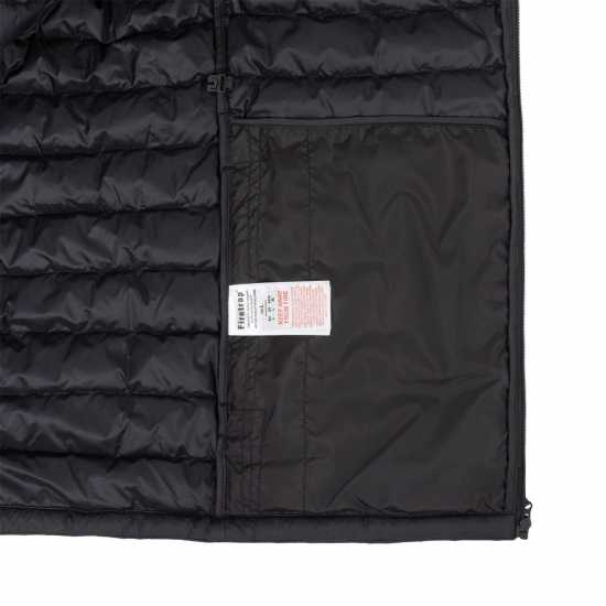 Firetrap Пухено Яке Men Packable Light Weight Down Jacket Черно Мъжки якета и палта