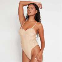 I Saw It First Ruched Cupped Swimsuit  Бикини танкини шорти