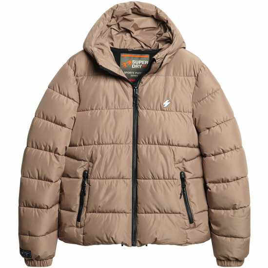 Superdry Sports Puff Sn41 Кафяво 8KO 