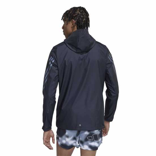 Adidas Мъжко Яке Run Icons 3-Stripes Jacket Mens Anorak  Мъжки грейки