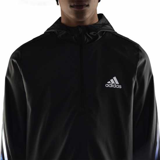 Adidas Мъжко Яке Run Icons 3-Stripes Jacket Mens Anorak  Мъжки грейки