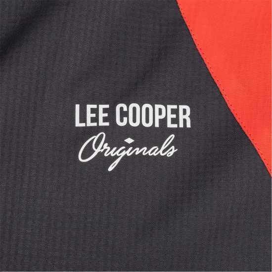 Lee Cooper Lightweight Jkt Черно/Червено Мъжки грейки