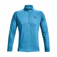 Under Armour Мъжко Горнище Полу-Цип Technical Half Zip Top Mens Radar Blue Мъжки полар