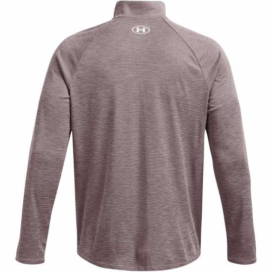 Under Armour Мъжко Горнище Полу-Цип Tech Half Zip Top Mens Тетра Сиво Атлетика