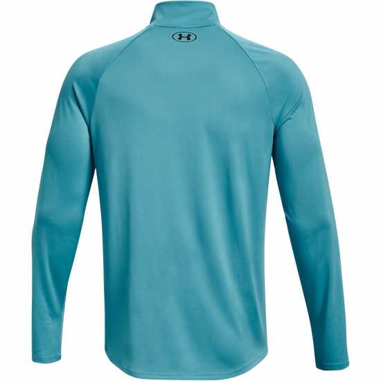 Under Armour Мъжко Горнище Полу-Цип Tech Half Zip Top Mens Глакиер Син Мъжки полар