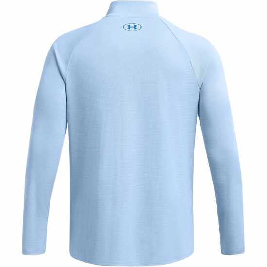 Under Armour Мъжко Горнище Полу-Цип Tech Half Zip Top Mens Хоризонтален син Мъжки полар