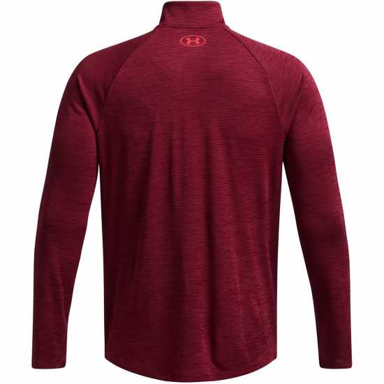 Under Armour Мъжко Горнище Полу-Цип Tech Half Zip Top Mens Кардинал Мъжки полар