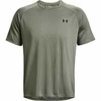 Under Armour Мъжка Тениска Tech Training T Shirt Mens Nov Stone Мъжко облекло за едри хора