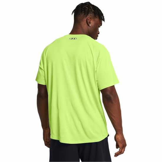 Under Armour Мъжка Тениска Tech Training T Shirt Mens Морф Зелено Атлетика