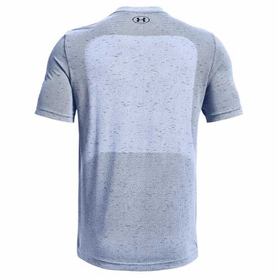 Under Armour Seamless Short Sleeve Mens Синьо Мъжки ризи