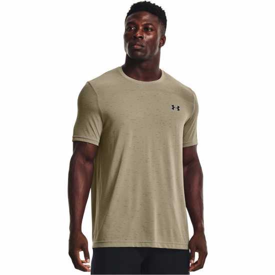 Under Armour Seamless Short Sleeve Mens Сиво Мъжки ризи