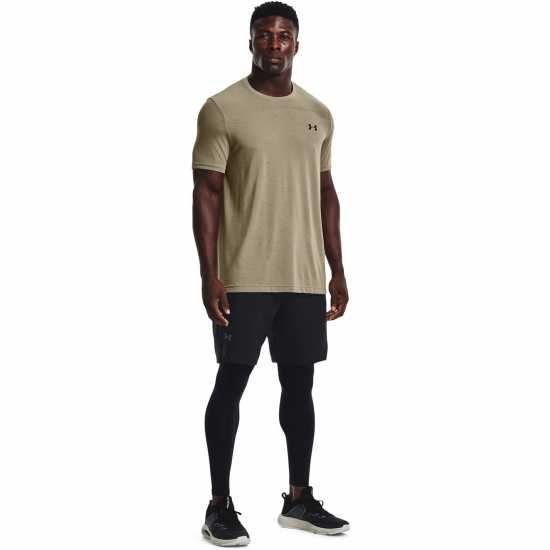 Under Armour Seamless Short Sleeve Mens Сиво Мъжки ризи