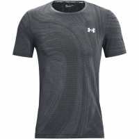 Under Armour Seamless Short Sleeve Mens Жълто Мъжки ризи