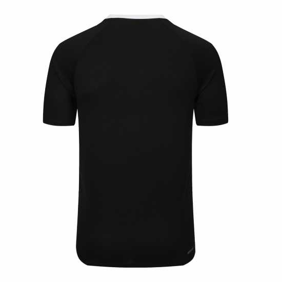 Sondico Футболна Фланелка Полиестер Fundamental Polyester Football Top Mens Черно/Бяло Мъжко облекло за едри хора