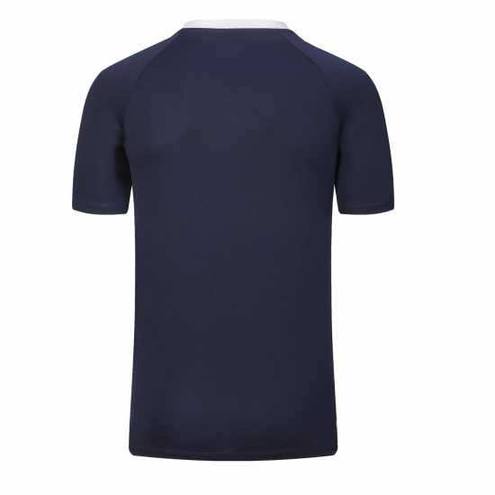 Sondico Футболна Фланелка Полиестер Fundamental Polyester Football Top Mens Морско синьо/Бяло Мъжко облекло за едри хора