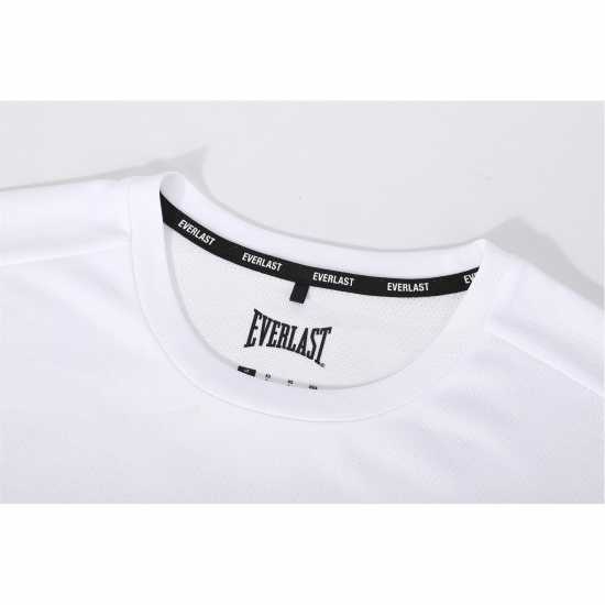 Мъжка Риза Everlast Tech T-Shirt Mens Бяло Мъжки ризи