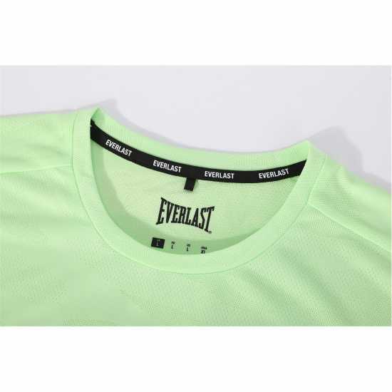 Мъжка Риза Everlast Tech T-Shirt Mens Светло зелено Мъжки ризи