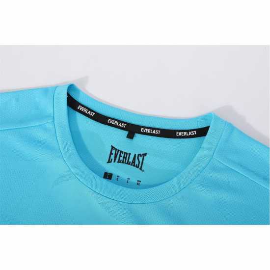 Мъжка Риза Everlast Tech T-Shirt Mens Синьо Мъжки ризи