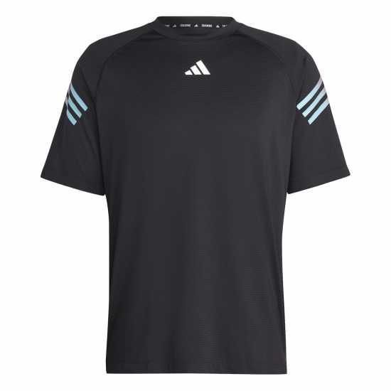 Adidas Мъжка Риза 3 Stripe T-Shirt Mens  Мъжки ризи