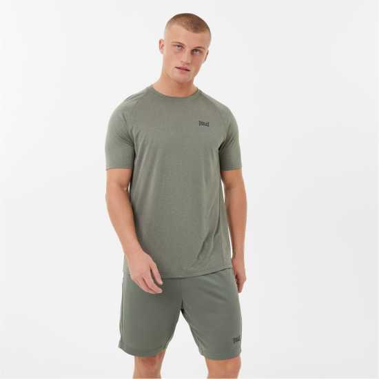 Everlast Мъжка Риза Essential Poly T-Shirt Mens Шафран Мъжки ризи