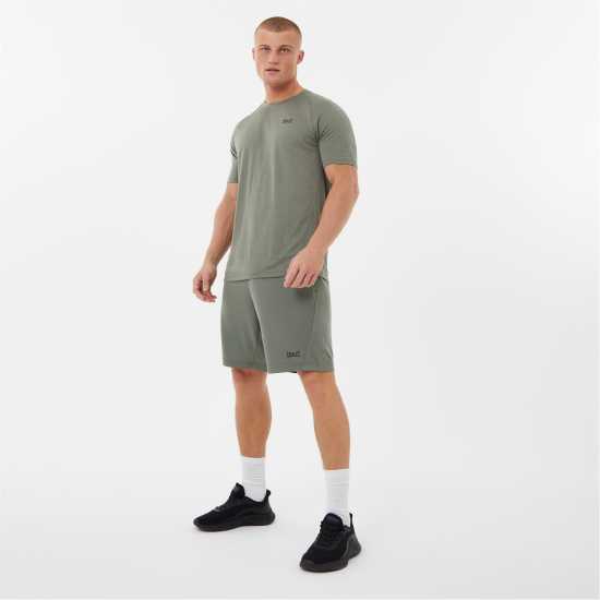 Everlast Мъжка Риза Essential Poly T-Shirt Mens Шафран Мъжки ризи