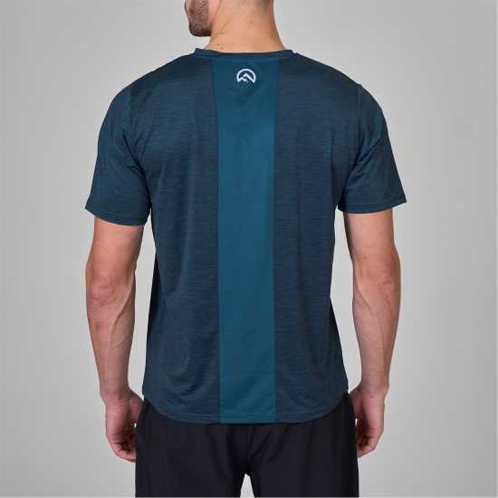 Мъжка Риза Flux Active Contrast Logo T-Shirt Mens  Атлетика