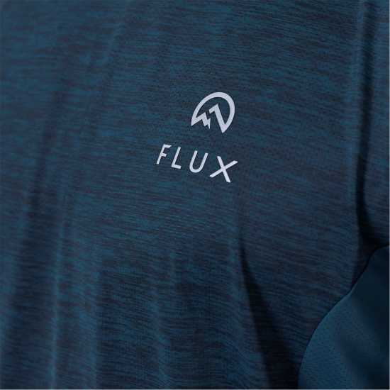 Мъжка Риза Flux Active Contrast Logo T-Shirt Mens  Атлетика