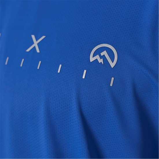 Мъжка Риза Flux Active Graphic Logo T-Shirt Mens Кобалт Атлетика