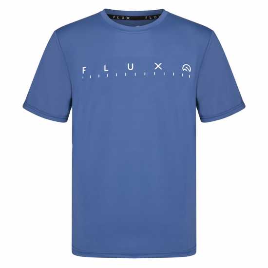 Мъжка Риза Flux Active Graphic Logo T-Shirt Mens Кобалт Атлетика