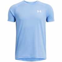 Under Armour Tech 2.0 Top Junior Синьо/Бяло Детски тениски и фланелки