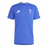 Adidas Team Gb Workout T-Shirt Adults Ясно синьо Атлетика