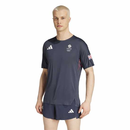 Adidas Team Gb Adizero Running T-Shirt  Мъжки ризи