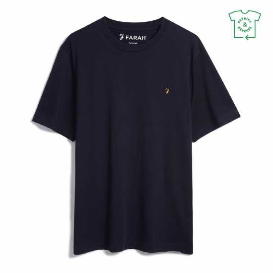 Farah Farah Alexander Regular Fit Circular T-Shirt  Мъжки потници