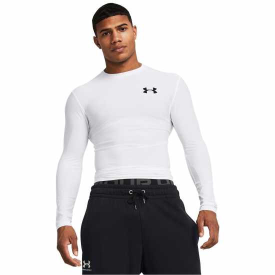 Under Armour Hg Og Comprsn Ls Sn99 Бяло Атлетика