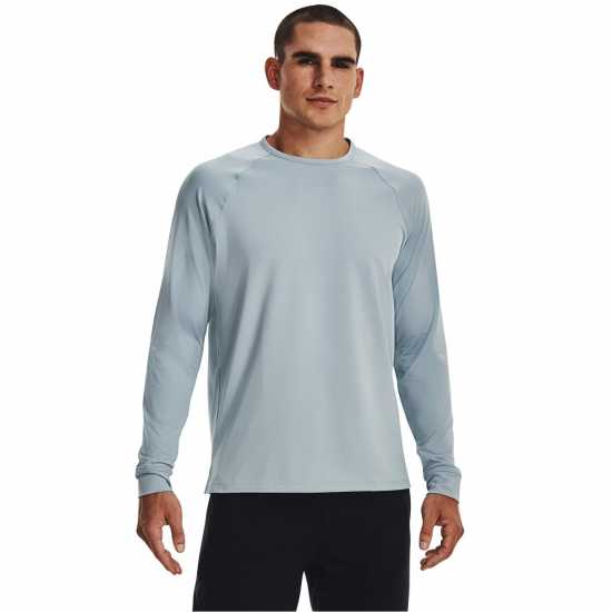 Under Armour Meridian Longsleeve Синьо Мъжки тениски с яка