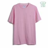 Farah Farah Eddie Crew T-Shirt Коралов Четка Мъжки тениски с яка