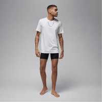 Nike Air Jordan Base Tee 2Pk Mens Бяло Мъжки тениски с яка